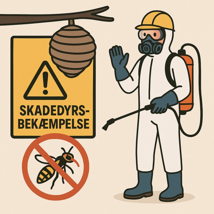 Hvepsebo Effektiv Skadedyrsbekæmper Ring 61 72 64 86