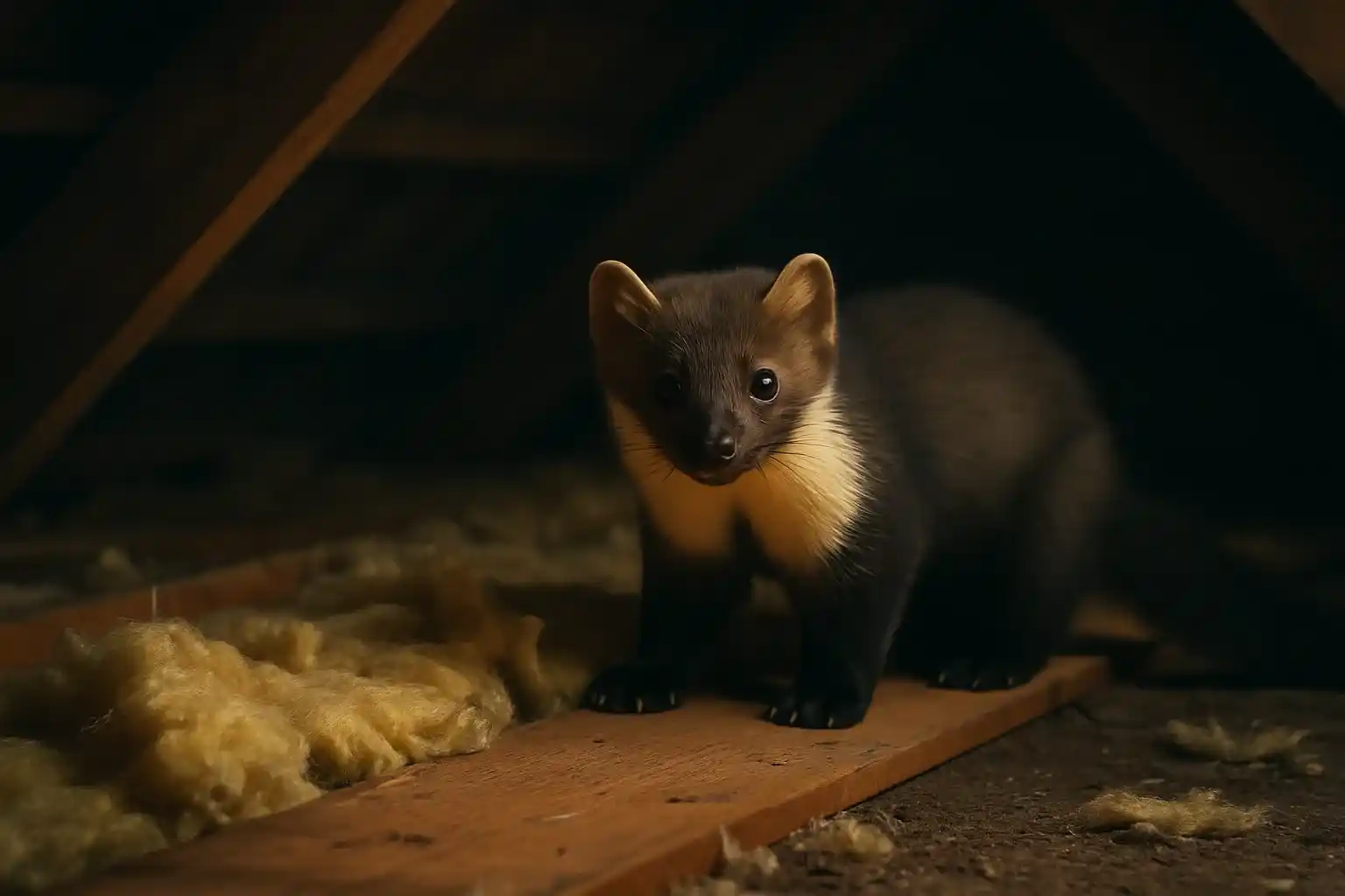 Mårbekæmpelse i Fredericia – mår og husmår på loftet, autoriseret og giftfri løsning