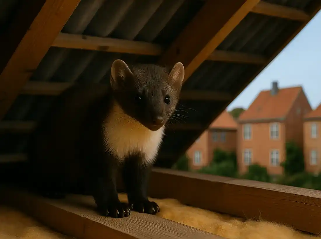 Mår på loftet – professionel mårbekæmpelse i Svendborg og på Fyn